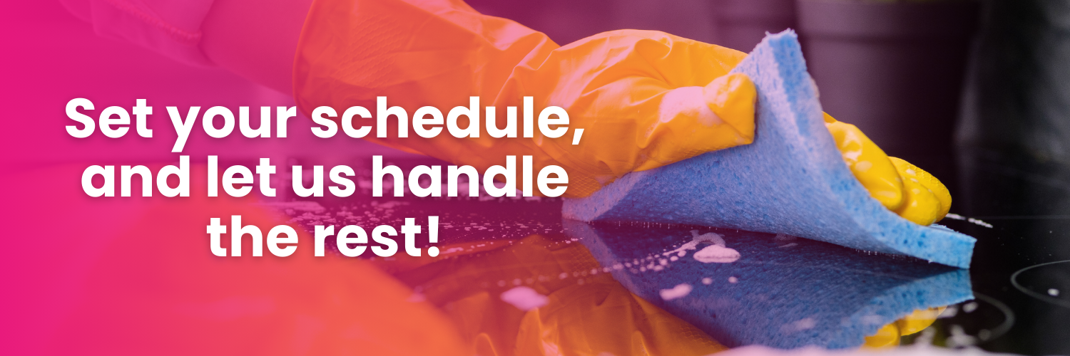 Set your schedule and let us handle the rest!