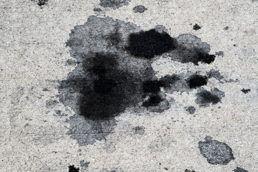 remove stains from driveway