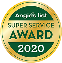 Angies list - super service award 2020
