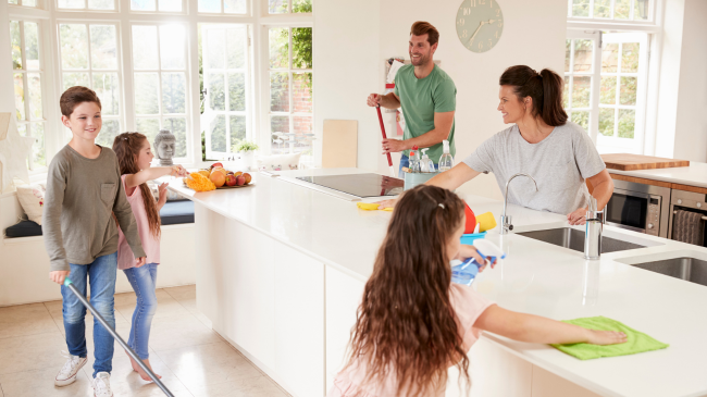 Family Apartment Cleaning: Tips and Tricks